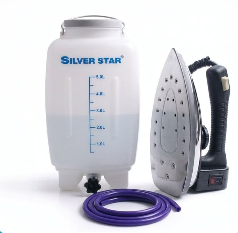 Gravity Feed Bottle Iron